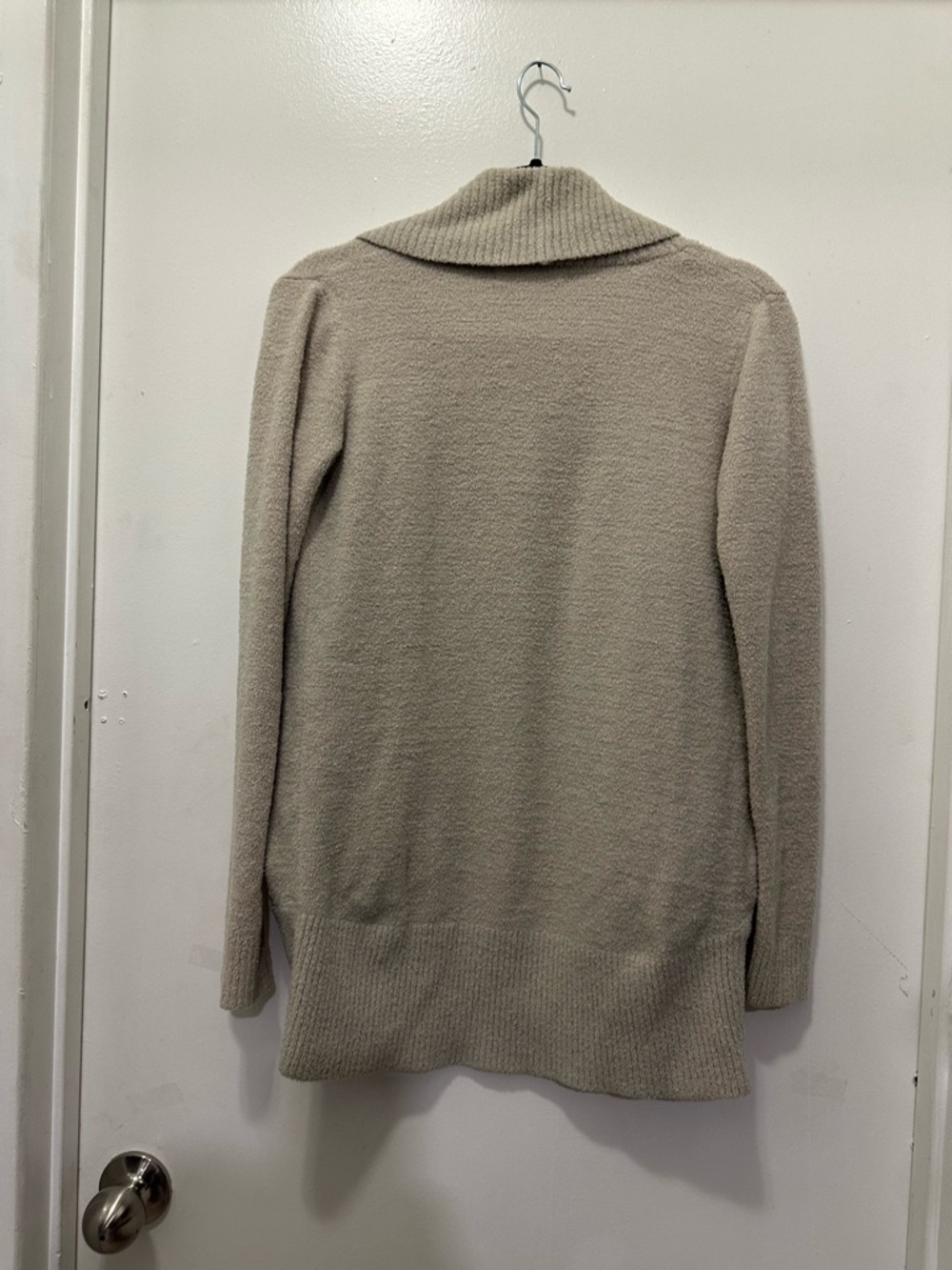Barefoot Dreams Cozy Chic Open Cardigan Sweater XS/S Cream - Picture 5 of 8